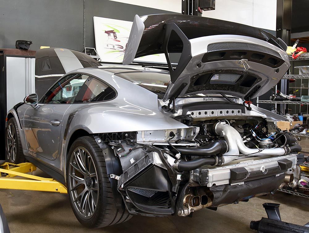 Stage 1+ Package M-Tuner Suite for Porsche 991.2 Turbo with IPD Plenum and Y-Pipe