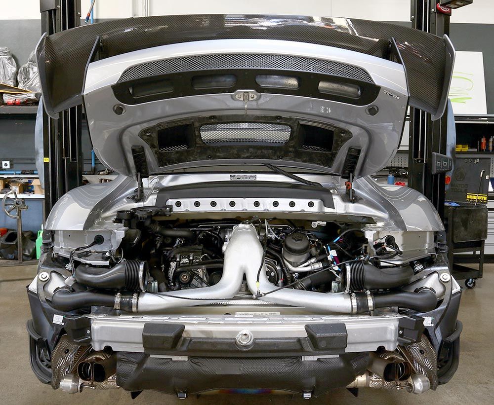 Stage 1+ Package M-Tuner Suite for Porsche 991.2 Turbo with IPD Plenum and Y-Pipe